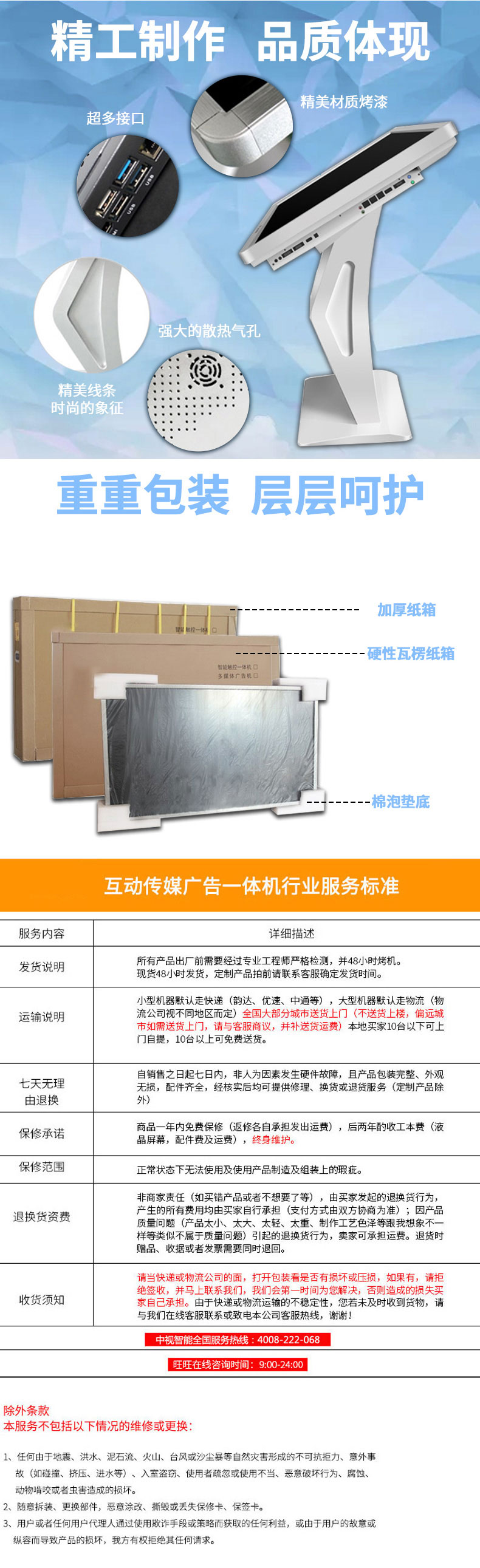 層層呵護,防震防潮防壓包裝 層層呵護,防震防潮防壓包裝